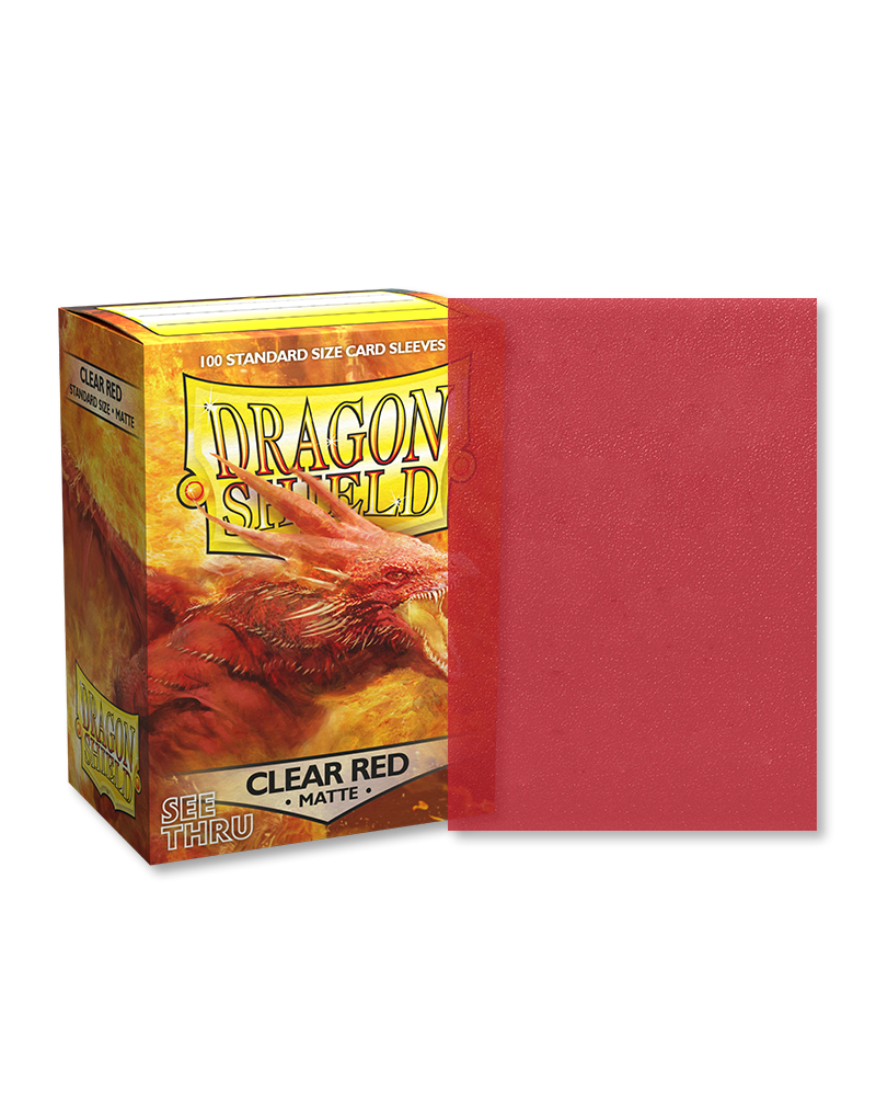 [卡牌週邊產品] Dragon Shield 100 - Standard Deck Protector Sleeves matte 各種顏色-Trading Card Game-TCG-Oztet Amigo