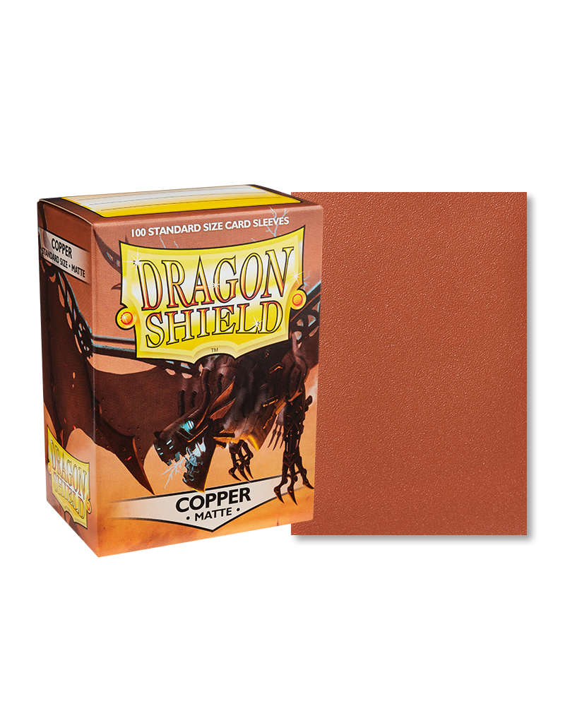 [卡牌週邊產品] Dragon Shield 100 - Standard Deck Protector Sleeves matte 各種顏色-Trading Card Game-TCG-Oztet Amigo