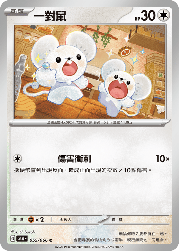 [Pokémon]  一對鼠-Trading Card Game-TCG-Oztet Amigo