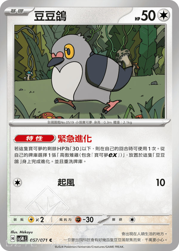 [Pokémon] 豆豆鴿-Trading Card Game-TCG-Oztet Amigo