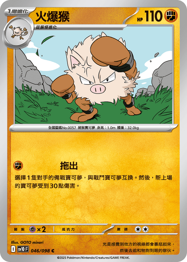 [Pokémon] 火爆猴