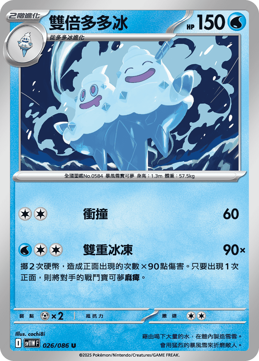 [Pokémon] 雙倍多多冰