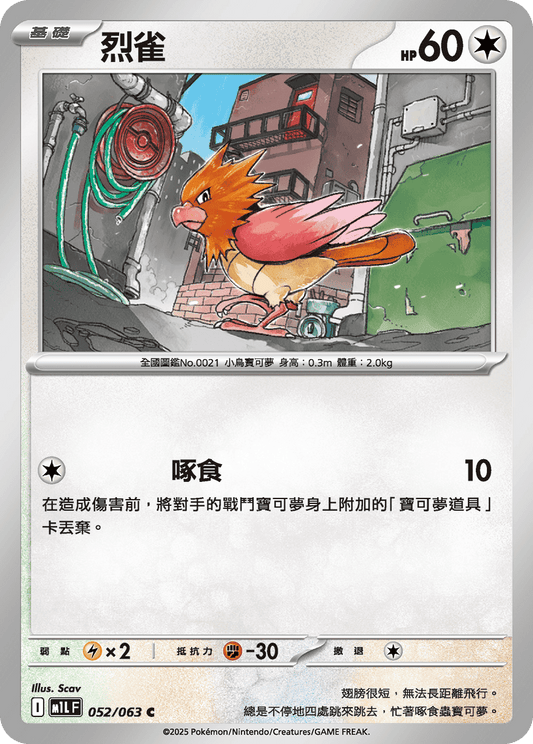 [Pokémon] 烈雀