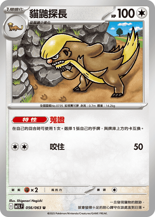 [Pokémon] 貓鼬探長