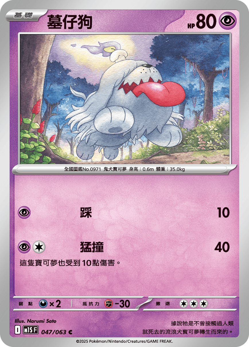 [Pokémon] 墓仔狗