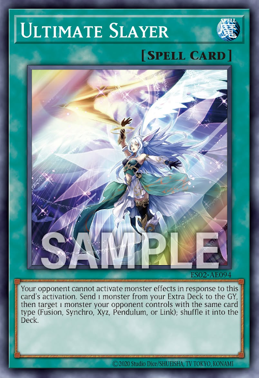 [遊戲王亞英] ES02-AE094 / 月女神之鏃 / アルテミット・スレイ / Ultimate Slayer / SR