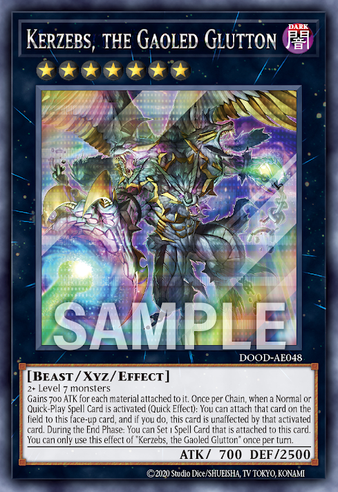 [遊戲王亞英] 漆梏的喰獸 可魯澤貝斯 / 漆梏の喰獣 ケルゼブス / Cerzebuth, Laimargia of the Ebon Irons