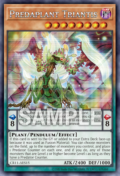 [遊戲王亞英] 捕食植物 假水仙螳螂 / 捕食植物トリアンティス / Predaplant Triantis