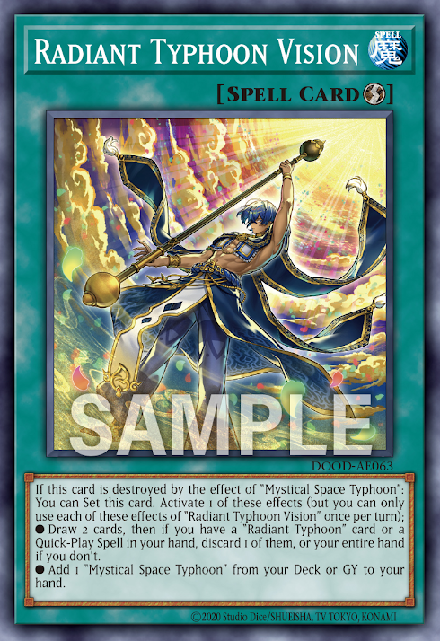 [遊戲王亞英] 絢嵐的見神 / 絢嵐たる見神 / Radiant Typhoon Vision