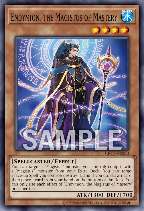 [遊戲王亞英] 聖魔的大賢者 安迪米翁 / 聖魔の大賢者 エンディミオン / Endymion, the Magistus of Mastery