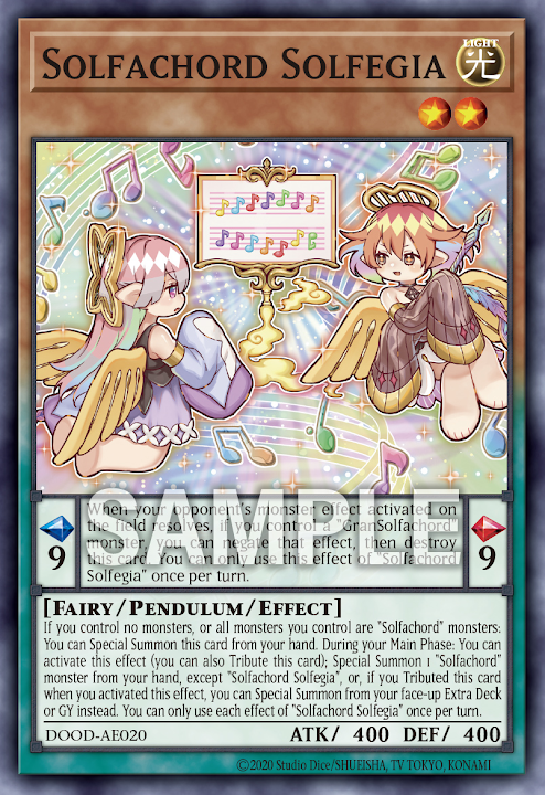 [遊戲王亞英]DoReMi和弦 唱名者 / ドレミコード・ソルフェージア / Solfachord Solfegia