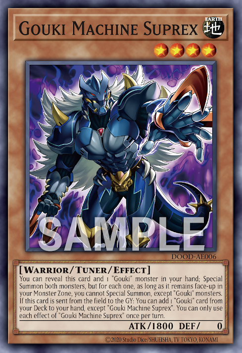 [遊戲王亞英] 剛鬼 機械過肩摔霸王龍 / 剛鬼マシン・スープレックス / Gouki Machine Suprex