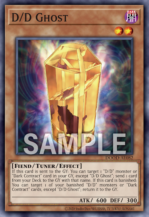 [遊戲王亞英] DD幽靈 / DDゴースト / D/D Ghost