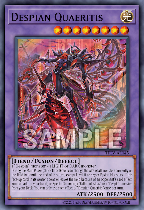 [遊戲王亞英] 絕望者 聖墓訪問者 / デスピアン·クエリティス / Despian Quaeritis