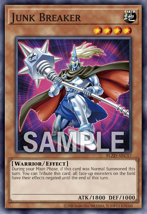 [遊戲王亞英] BLZD-AEC57 / 廢品破壞者 / Junk Breaker / N