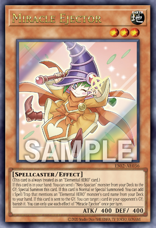 [遊戲王亞英] ES02-AE036 / 奇蹟除外士 / ミラクル・エクスクルーダー / Miracle Ejector / UR