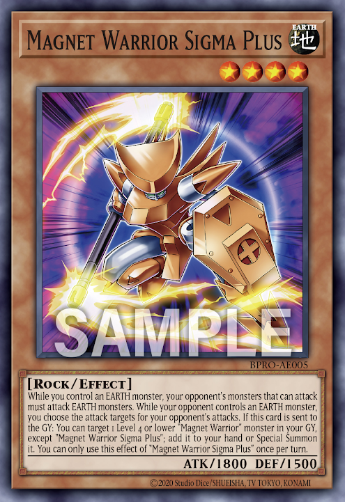 [遊戲王亞英] BPRO-AE005 / 磁石戰士Σ+ / 磁石の戦士Σ+ / Magnet Warrior Σ+ / N