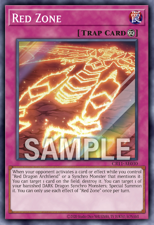 [遊戲王亞英] 紅蓮領域 / スカーレッド・ゾーン / Red Zone