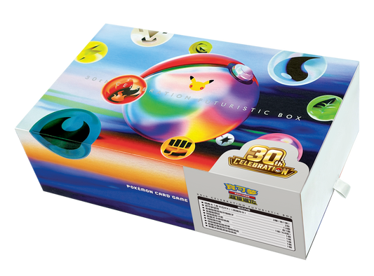 Pokémon TCG 超級進化 FUTURISTIC BOX - M6a 「30th CELEBRATION」(繁中)(保單)