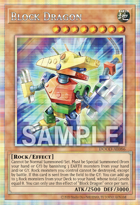 [遊戲王亞英] 積木龍 / ブロックドラゴン / Block Dragon