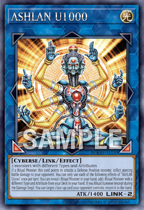 [遊戲王亞英] 阿修蘭 U1000 / Ashlan U1000