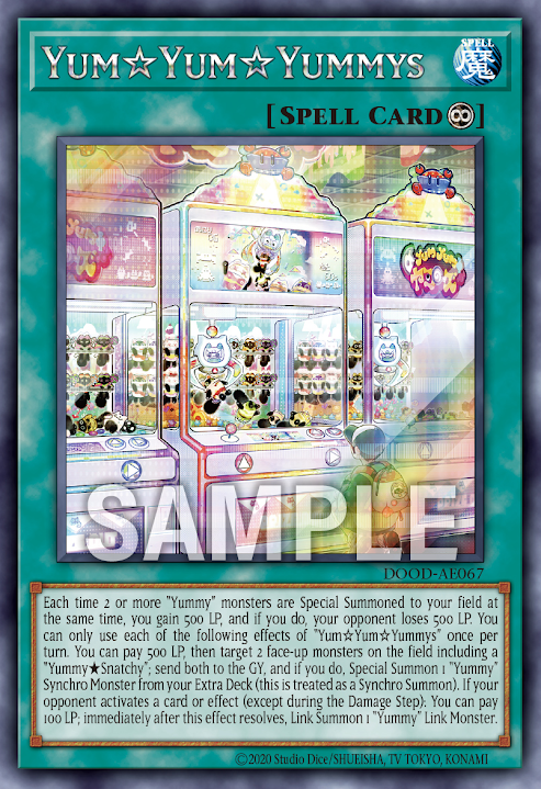 [遊戲王亞英] Yum☆Yum☆美味獸們 / Yum☆Yum☆ヤミーズ / Yum☆Yum☆Yummys