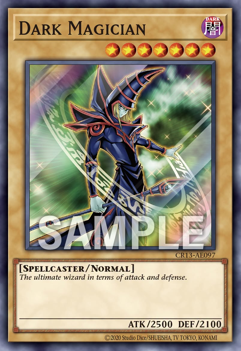 [遊戲王亞英] CR13-AE097 / 黑魔導 / ブラック・マジシャン / Dark Magician / SR