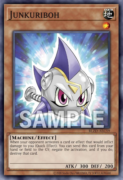 [遊戲王亞英] BLZD-AEC59 / 廢品栗子球 /Junkuriboh / N