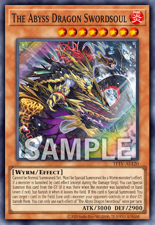 [遊戲王亞英] 深淵的相劍龍 / 深淵の相剣龍 / Swordsoul Dragon of the Abyss