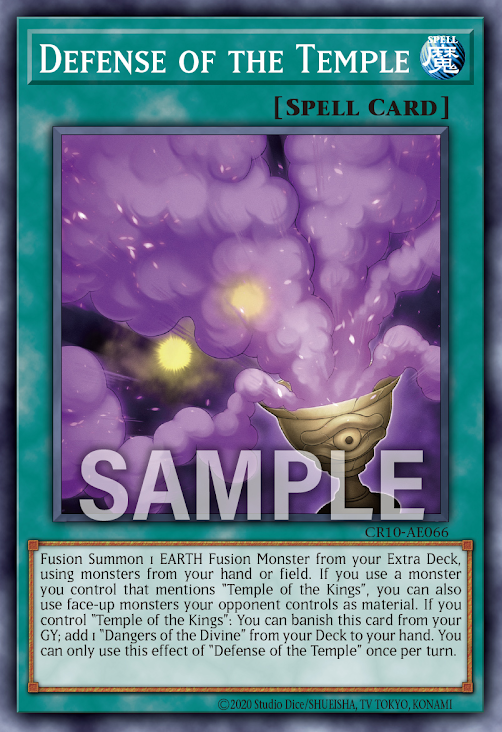 [遊戲王亞英] 神殿的守護神 / 神殿の守護神 / Defense of the Temple