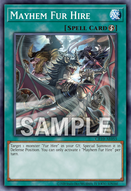 [遊戲王亞英] 烈風的空牙團 / 烈風の空牙団 / Mayhem Fur Hire