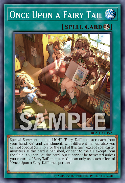 [遊戲王亞英] BLZD-AE062 / 妖精傳姬的起頭 / 妖精伝姫のはじまりはじまり / Once Upon a Fairy Tail / N