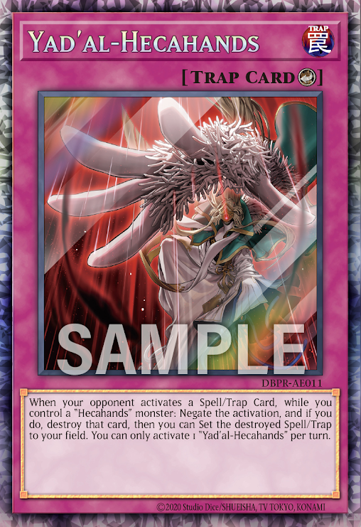 [遊戲王亞英] 百臂無形招引手 / 見えざる招き手 / Yad'al-Hecahands