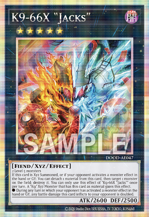 [遊戲王亞英] K9-666號 "Jacks" / K９－６６６号 “Jacks” / K9-666 "Jacks"