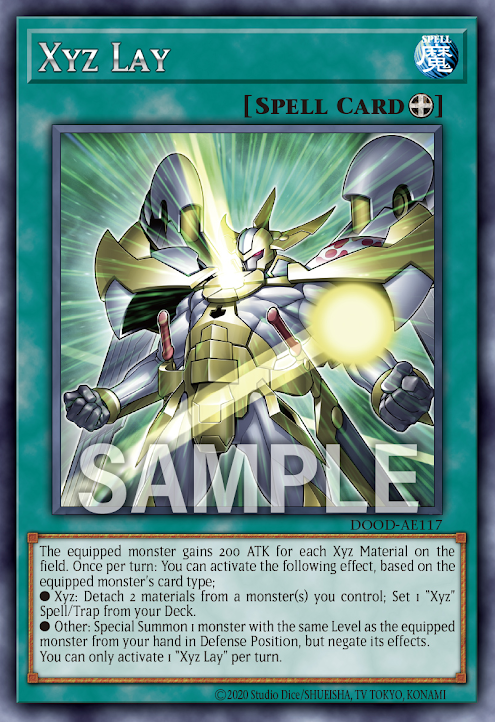 [遊戲王亞英] 超量射線 / XYZ Lay