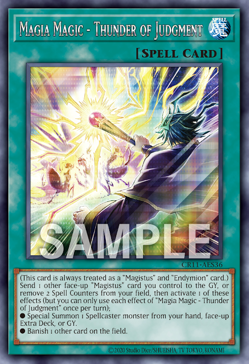 [遊戲王亞英]聖魔 裁決之雷/聖魔 裁きの雷/Magia Magic - Thor Hammer