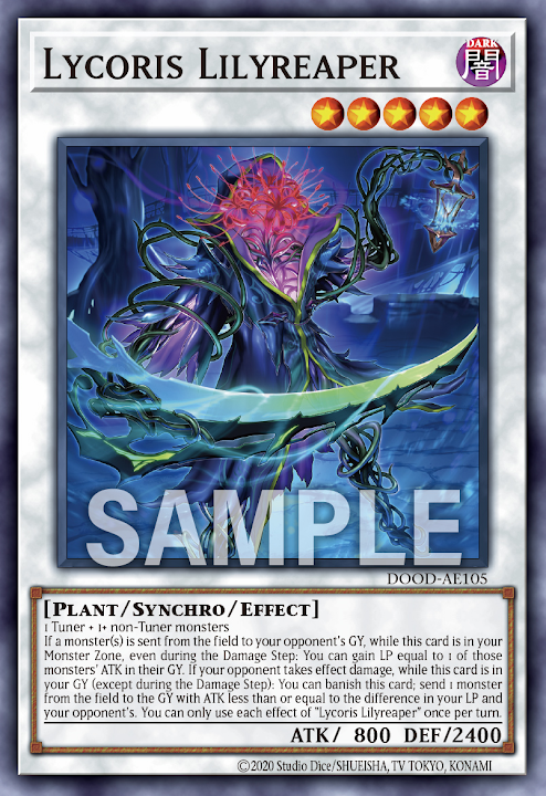 [遊戲王亞英] 莉可麗絲 百合收割者 / Lycoris Lilyreaper