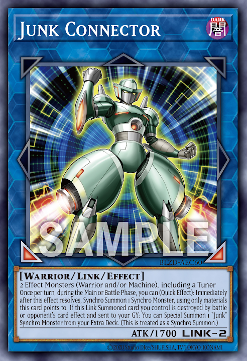 [遊戲王亞英] BLZD-AEC60 /廢品連接者 / Junk Connector / N