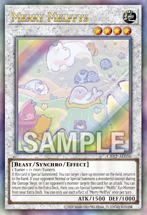 [遊戲王亞英] CR12-AE056 / 激動童話動物 / うきうきメルフィーズ / Merry Melffys / UTR