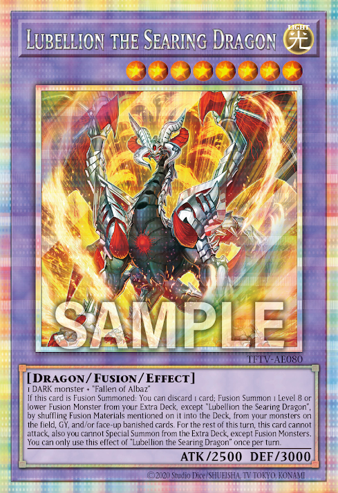 [遊戲王亞英] 神炎龍 赤化 / 神炎竜ルベリオン / Lubellion the Searing Dragon