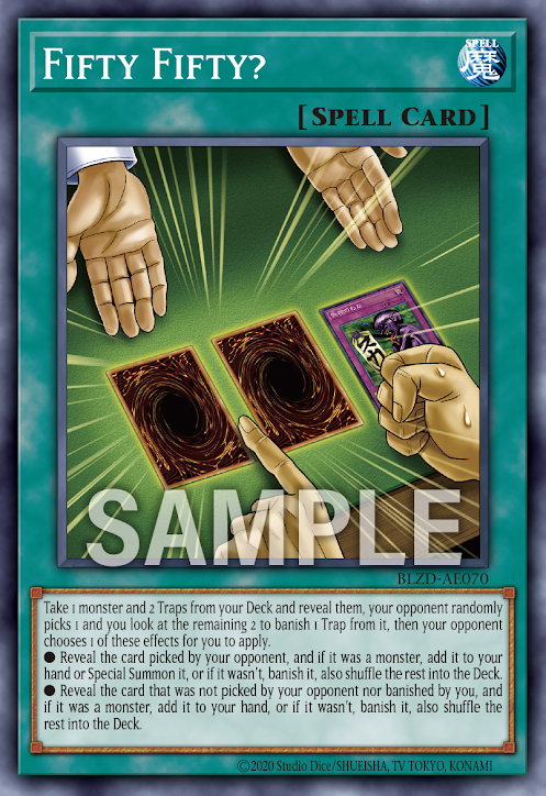 [遊戲王亞英] BLZD-AE070 / 2選1 / 2つに1つ / Fifty Fifty? / N