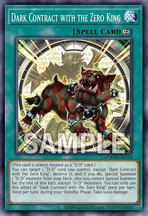 [遊戲王亞英]零王的契約書 / 零王の契約書 / Dark Contract with the Zero King
