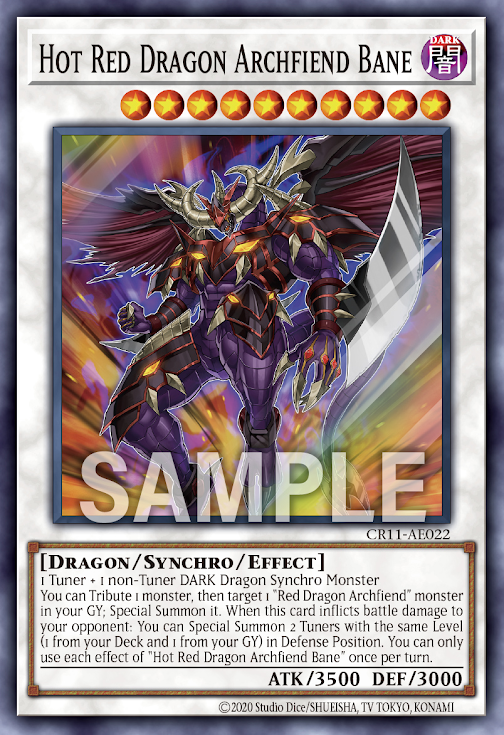 [遊戲王亞英] 琰魔龍 紅惡魔 葬 / 琰魔竜 レッド・デーモン・ベリアル / Hot Red Dragon Archfiend Bane