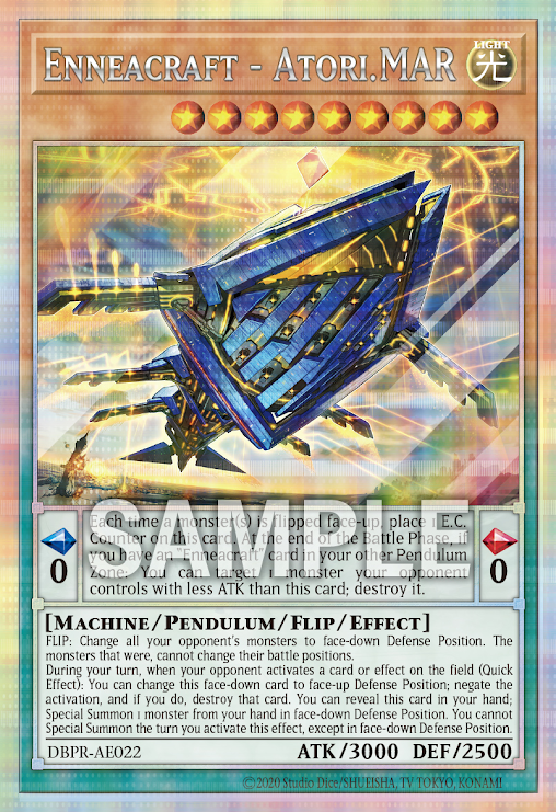 [遊戲王亞英] 糾罪巧－懼鯨AtoriF.MAR / 糾罪巧－Atoriϝ.MAR / Enneacraft - Atori.MAR