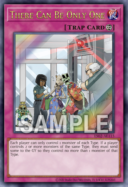 [遊戲王亞英] ES02-AE115 / 千查萬別 / センサー万別 / There Can Be Only One / UR