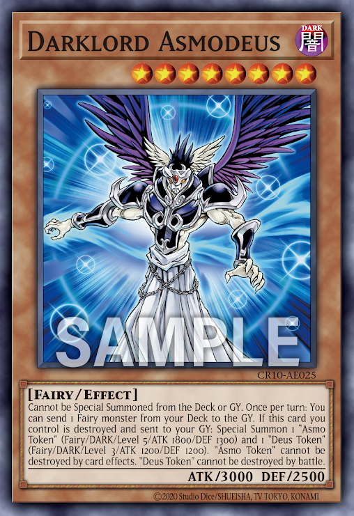 [遊戲王亞英] 墮天使 阿斯摩丟斯 / 墮天使アスモディウス / Darklord Asmodeus