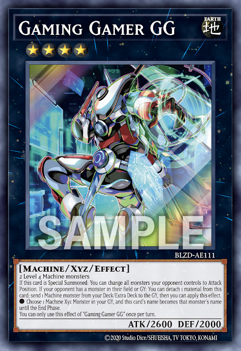 [遊戲王亞英] BLZD-AE111 / 遊戲玩家 GG / Gaming Gamer GG / SR