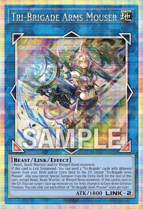 [遊戲王亞英] 鐵獸式擊滅兵裝 "Mouser" / 鉄獣式擊滅兵装“Mouser” / Tri-Brigade Arms "Mouser"