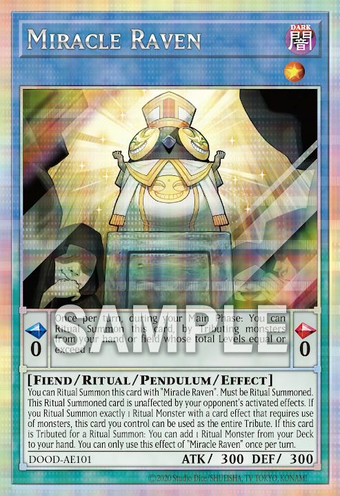 [遊戲王亞英] 奇蹟的供物 / Miracle Raven