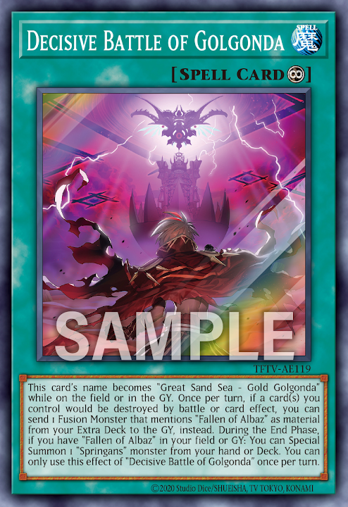 [遊戲王亞英] 決戰的戈爾孔達 / 決戦のゴルゴンダ / Final Battle at Golgonda